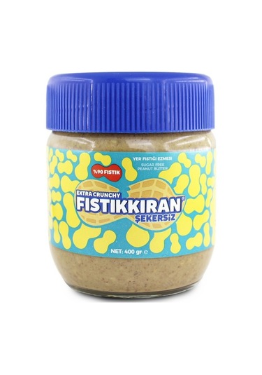 Fıstıkkıran Şekersiz Fıstık Ezmesi 400 G