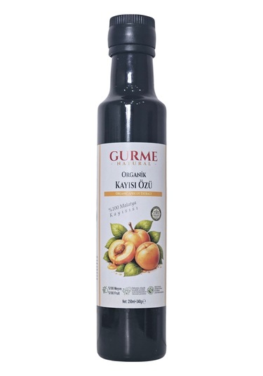 Gurme Natural 250 Ml Organik Kayısı Özü Diğer