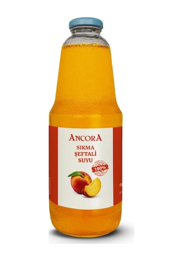 Ancora Sıkma Şeftali Suyu 1 Lt X 6 Adet