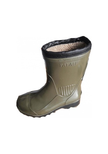 Palalı Içi Müflonlu Çelik Burun Çelik Taban Pvc Çizme