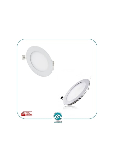 Led Spot 6W Sıva Altı Trafolu Slim Led Panel