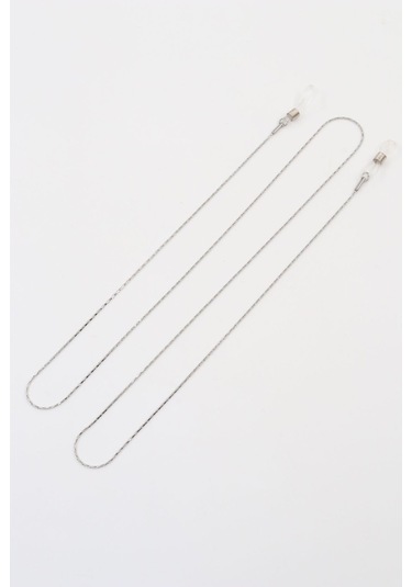 Çelik Gümüş Renk. Gözlük Zinciri. Özel Tasarım Steel. Gözlük İpi. Gözlük Askısı. Unisex Çok Renkli