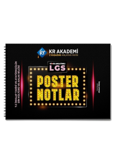 Lgs İnkılap Tarihi ve Din Kültürü Poster Notlar Kr Akademi