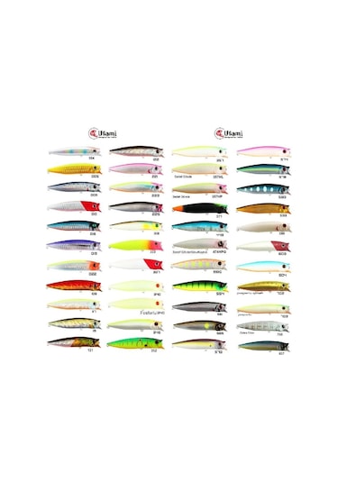 Usami Combo Pop 100f 12.1 Gr Maket Balık Renk:018