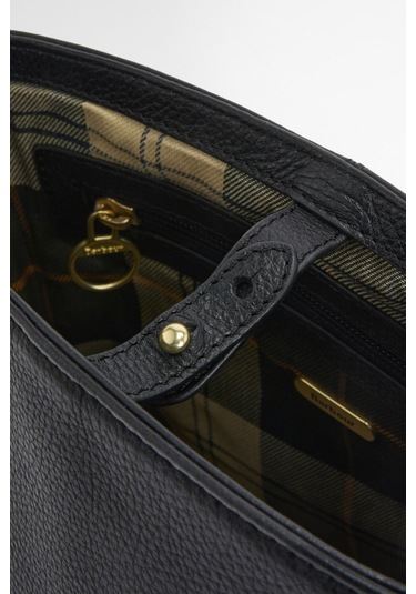 Barbour Cedar Deri Bucket Çanta Bk11 Black Siyah
