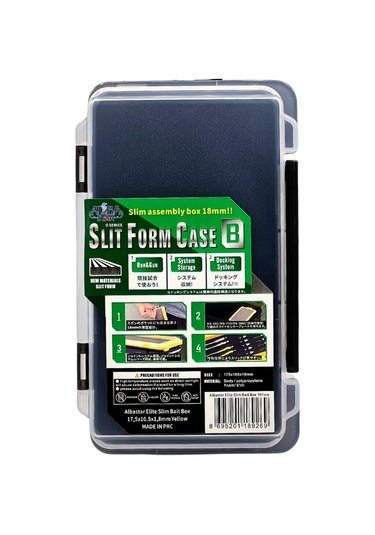 Albastar Elite Slit Form Case B Balıkçı Kutusu Standart