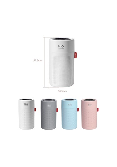 Sones 750ml Büyük Kapasiteli Hava Nemlendirici Usb Şarj Edilebilir Kablosuz Ultrasonik Aroma Esansiyel Yağ Difüzörü