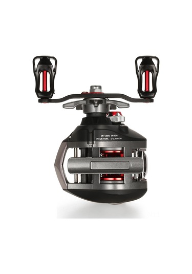 Yuntech01 Sol Elle Kullanıma Uygun 12+1 Piyade Alüminyum Alüminyum Olta Makinesi - Siyah 6.3:1 Diş Oranı