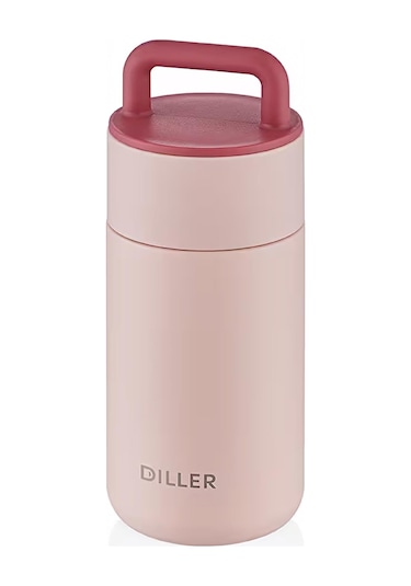 Diller Çelik Termos 350 Ml - Pembestandart Pembe