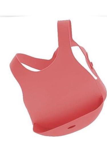 Oioi Silikon Mama Önlüğü Bordo