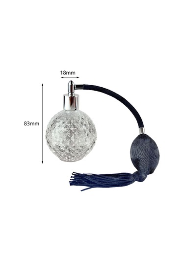 Suntek Parfüm Şişesi Çok Fonksiyonlu Sis Şeffaf-gümüş