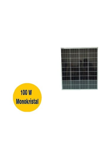 Gesper 100 W Monokristal Güneş Paneli 36 Hücre 12V
