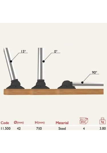 Gürçayhırdavat Katlanır Masa Ayağı 11.500 4'Lü
