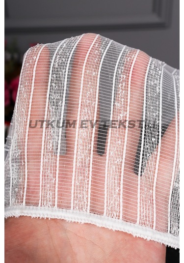 Şerit Keten Armür Düz Tül Perde Akdz 1028