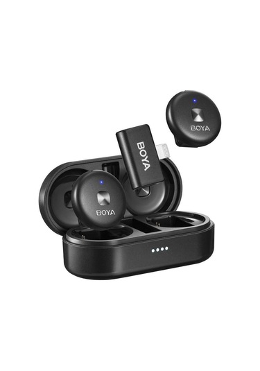 Boya Omic-d Wireless İkili Yaka Mikrofonu Siyah