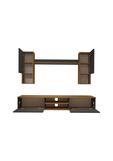 Decoraktiv Eko 5da Mdf Dvd Tv Ünitesi Tv Sehpası Pera - Antrasit