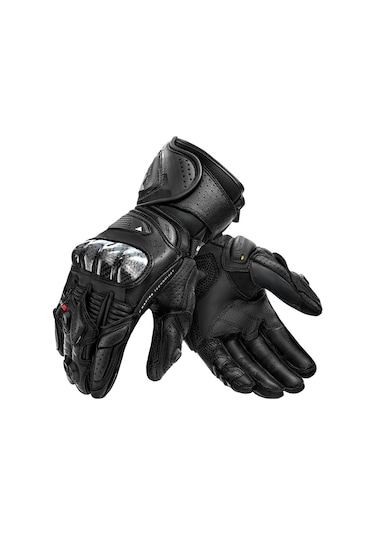 Shima Rs-3 Korumalı Motosiklet Eldiveni Siyah