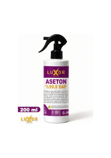 Luxor Kimya Saf Aseton 200 ML