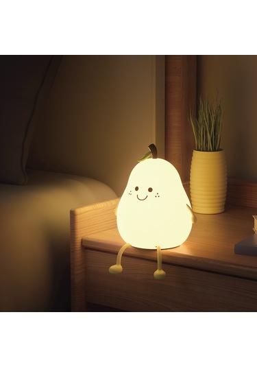 Yifomall Çocuklar İçin Silikon Uyku Lambası - 7 Renkli Mod Ve Zamanlayıcı Kapatma Özelliği, Sevimli Hediye Seçeneği Diğer