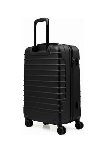 Kabin Boy Valiz 4x2 Teker Siyah-siyah 1168-s Siyah