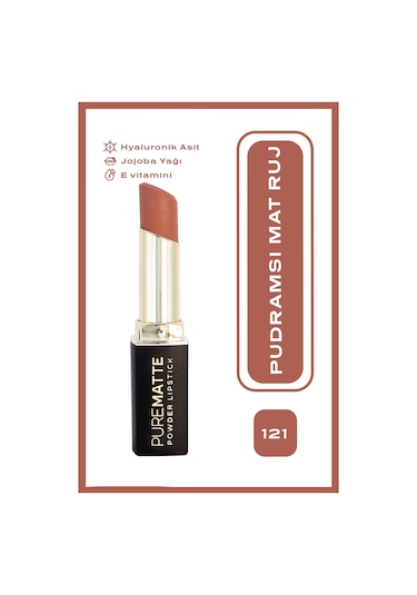 Pure Matte Powder Lipstick No: 121
