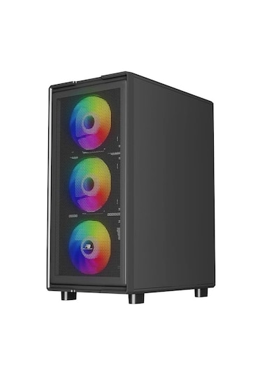 Powerboost  2-JBST-PBA601B 600W 80+ Mid Tower Oyuncu Bilgisayar Kasası