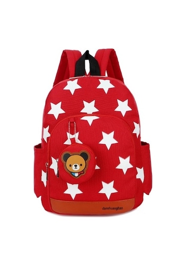Zsykdçocuklar Için Sevimli Okul Çantası U7ılto Kırmızı