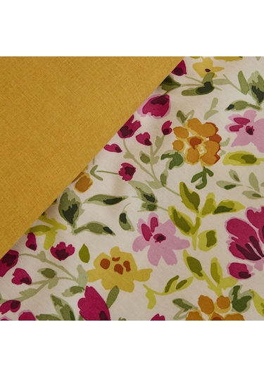 Sarah Anderson Bloomsy Çift Kişilik Nevresim Takımı Pembe Pembe