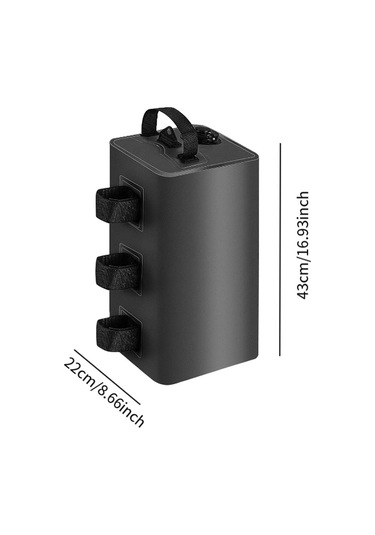 Dolıty Gölgelik Su Ağırlık Çantası Katlanır Bacak Siyah-20-l 20 L Çok Renkli