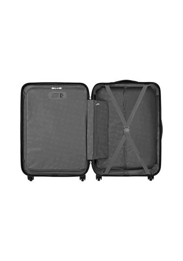 Wenger 653147 Amplar Orta Boy Sert Kabuklu Valiz Lacivert Çok Renkli