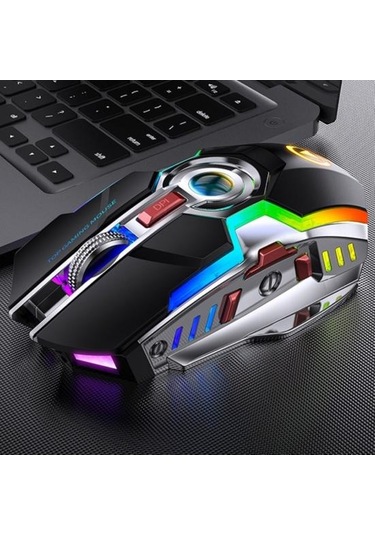 Jms A5 Kablosuz RGB 7 Tuşlu 1600 Dpı Oyun Mouse