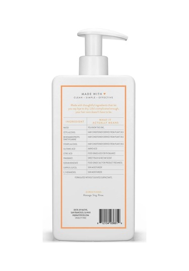 Native Sweet Peach & Nectar Nemlendirici Saç Kremi 487ml