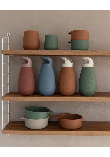 Nuuroo Pax Silikon Pipetli Suluk Dusty Green Yeşil 350 Ml