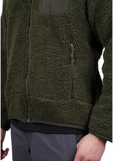 Alpinist Plus Teddy Erkek Polar Mont Haki