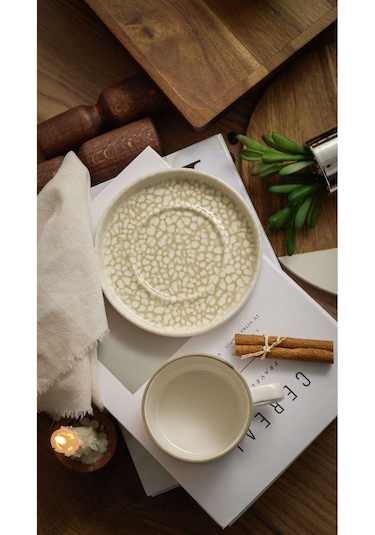 Heda Porselen Side Porselen Çay Takımı 4 Parça 2 Kişilik