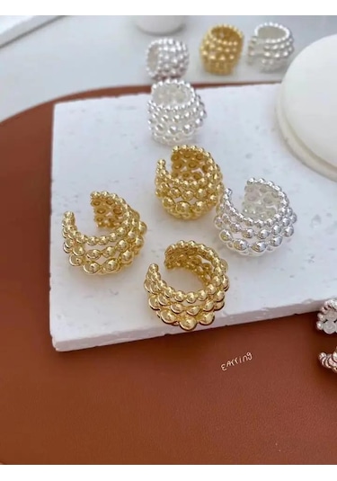 Kadın Küpe Özel Seri Boncuk Kıkırdak Küpe 001