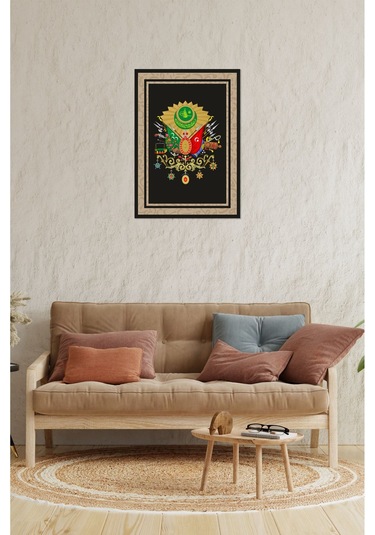 Notpa Osmanlı Tuğrası Dekoratif Tablo 21x30 30 Cm 8692016028288