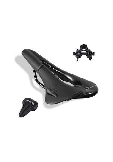 West Bıkıng-bisiklet Koltukları Dağ Bisikleti Koltukları Rahat Y22578-1 Siyah