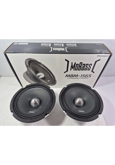 Mobass 16cm Midrange Mobass Mbm-1565 300w 150rms Midrange - Kurşun Göbek Pro Midrange