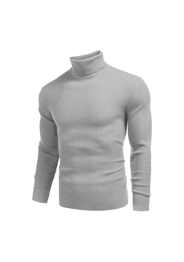 Balıkçı Yaka Erkek Triko Boğazlı Kazak 001