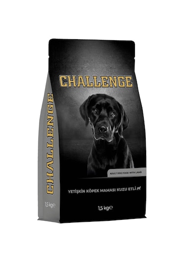 Challenge Kuzu Etli Yetişkin Köpek Maması 1500 G