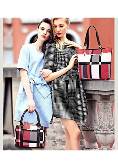 6'lı Bayan Çanta Bez Çantalar