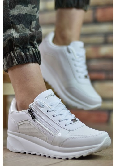 Wickers 2161 Kadın Anatomik Taban Sneakers Spor Ayakkabı 001