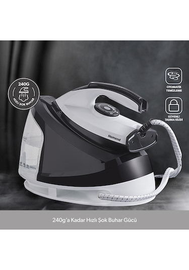 Homend Steamwork 1167H 2400 W Buhar Kazanlı Ütü