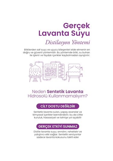 Tala Lavanta Suyu %100 Saf Ve Doğal Canlandırıcı Ve Besleyici Etkili Tonik Lavanta Hidrosolü 100 ML