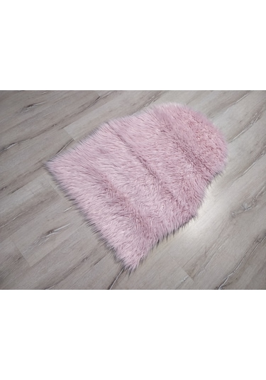 Yamalıhome Peluş Halı Apost Pembe 75x100cm Post Halı