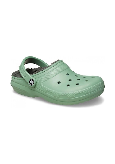 Crocs Classic Lined Clog Erkek Terlik - Yosun Yeşil