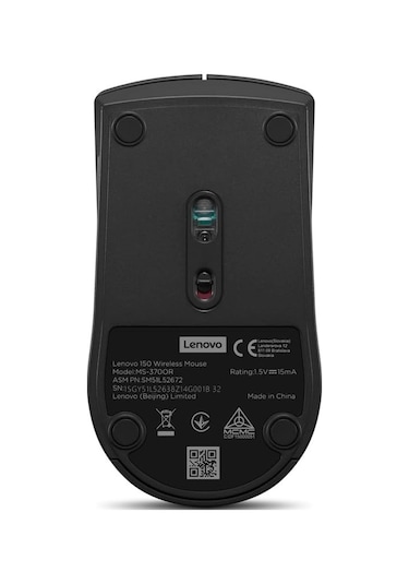 Lenovo 150 Wireless Kablosuz Mouse - Siyah Gy51l52638 -