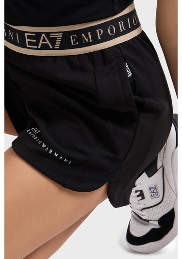 Ea7 Bayan Short 7w000280 Af12501 Uc001 Siyah Siyah