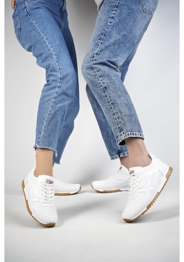 Muggo Blake Unisex Ortopedik Günlük Garantili Yürüyüş Koşu Sneaker Spor Ayakkabı 001